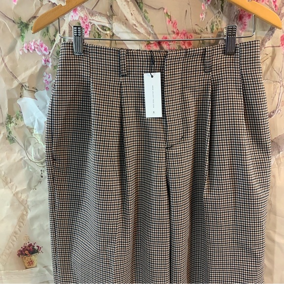 NEW Velvet by Graham & Spencer Plaid Trousers - Picture 3 of 11